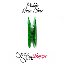 Pickle Hair Claw • Cute Hair Accessory • Fun Food Hair Clip • 90s Fashion Style • Gift for Her Teen Girl