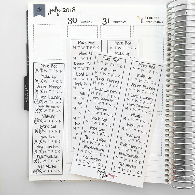 Planner Sticker Set: Personal