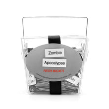 Zombie Apocalypse Poetry Magnets / Refrigerator Magnet / Walker Undead / Halloween Horror / Gag White Elephant Gift / Gift for Teens