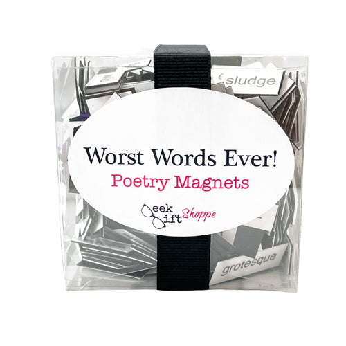 Worst Words Ever Poetry Magnets / Gross Words Magnets / Gag Gift For Teens / Cringeworthy Word / Moist Panties / White Elephant Teacher Gift