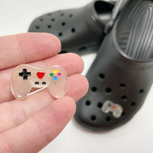 Glow-in-the-Dark Video Game Controller Shoe Charms / Clog Shoe Decorations / Gift for Kids Teens Gamer / Stocking Stuffer Ready To Ship / J3